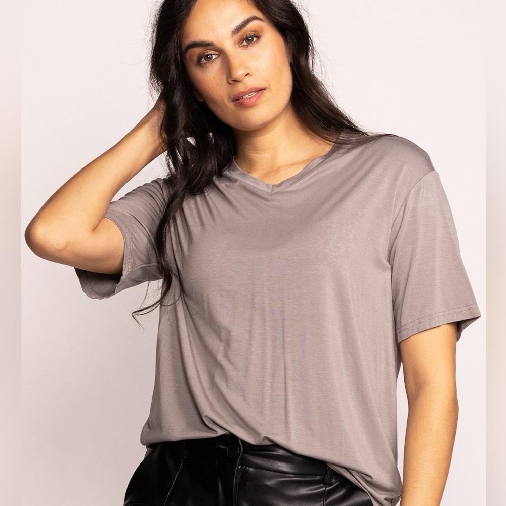 Camilla Light Ash T-Shirt Top | Small, Large Sunday Sparks Clothing Co.